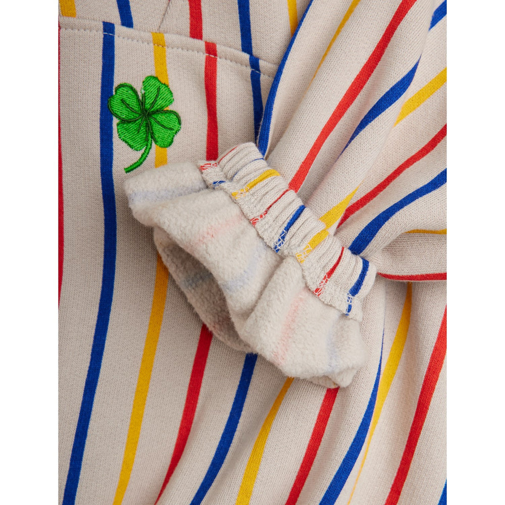 Køb Mini Rodini Multi Clover Emb Half Zip Sweatshirt