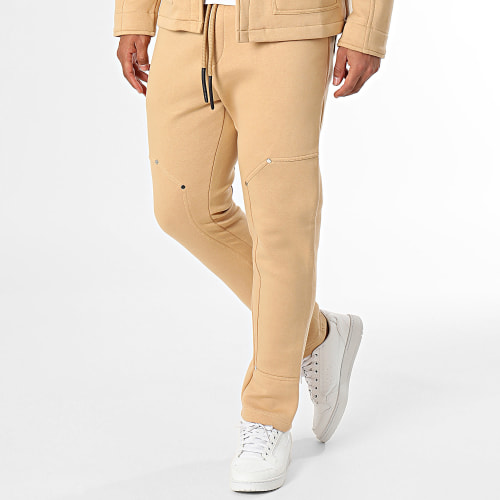 Ensemble Veste Et Pantalon Jogging Beige