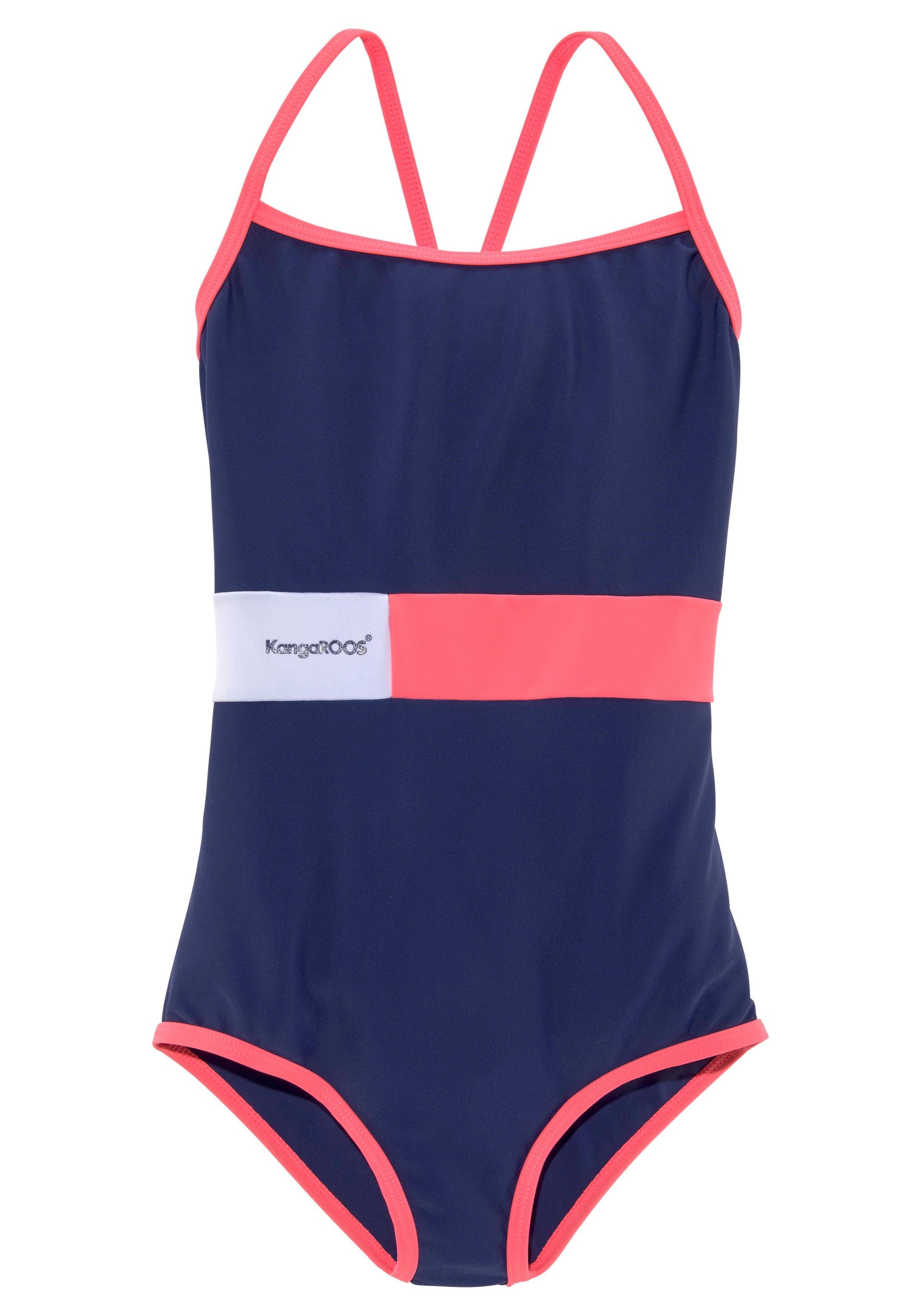 KangaROOS Badeanzug »Energy  Kids«, 1 Stk. im Colorblocking-Look