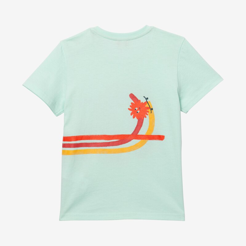 T-shirt bébé garçon arc-en-ciel vert Catimini Vert