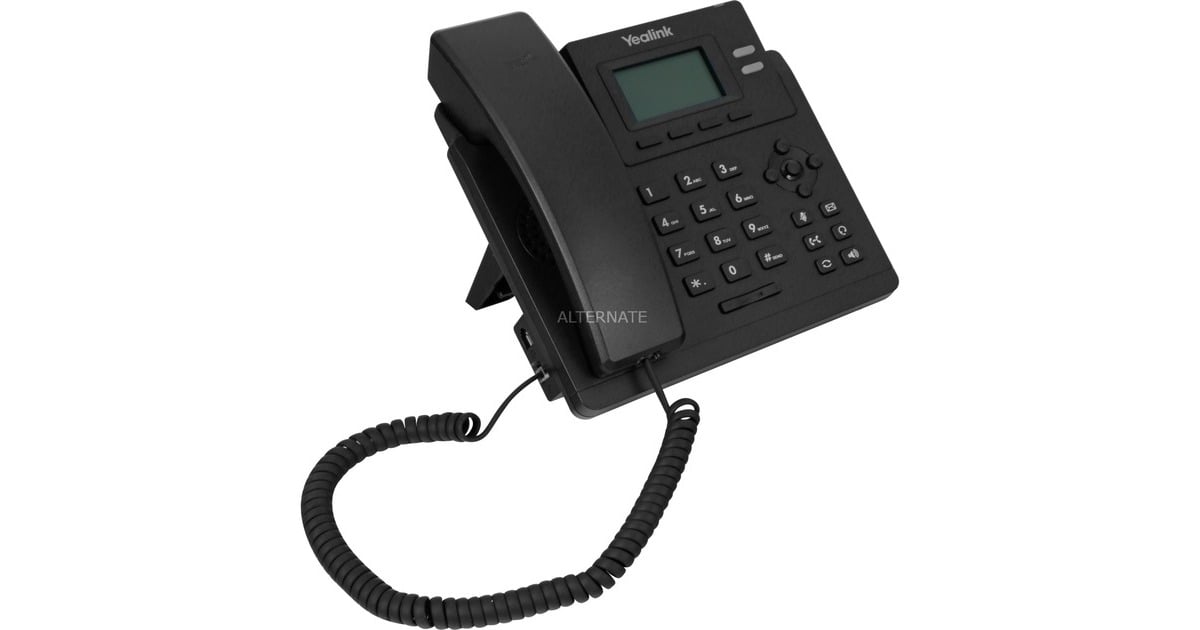 YealinkSIP-T31P voip telefoon  (Zwart)