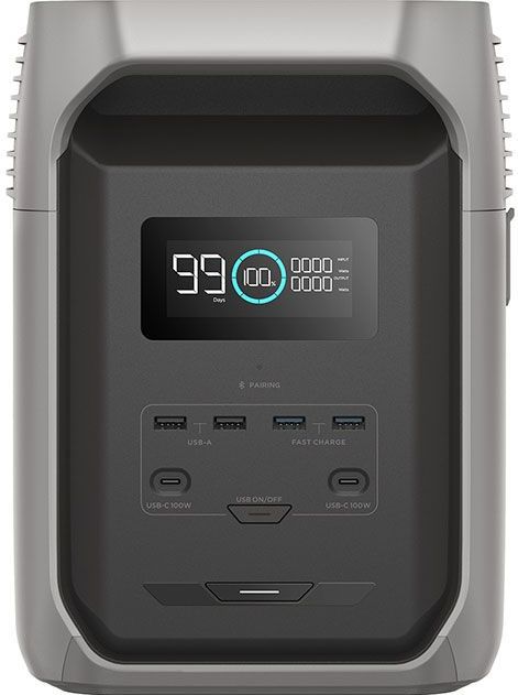 EcoFlow - DELTA 3 1500 - Powerstation - Grijs - 1536 Wh