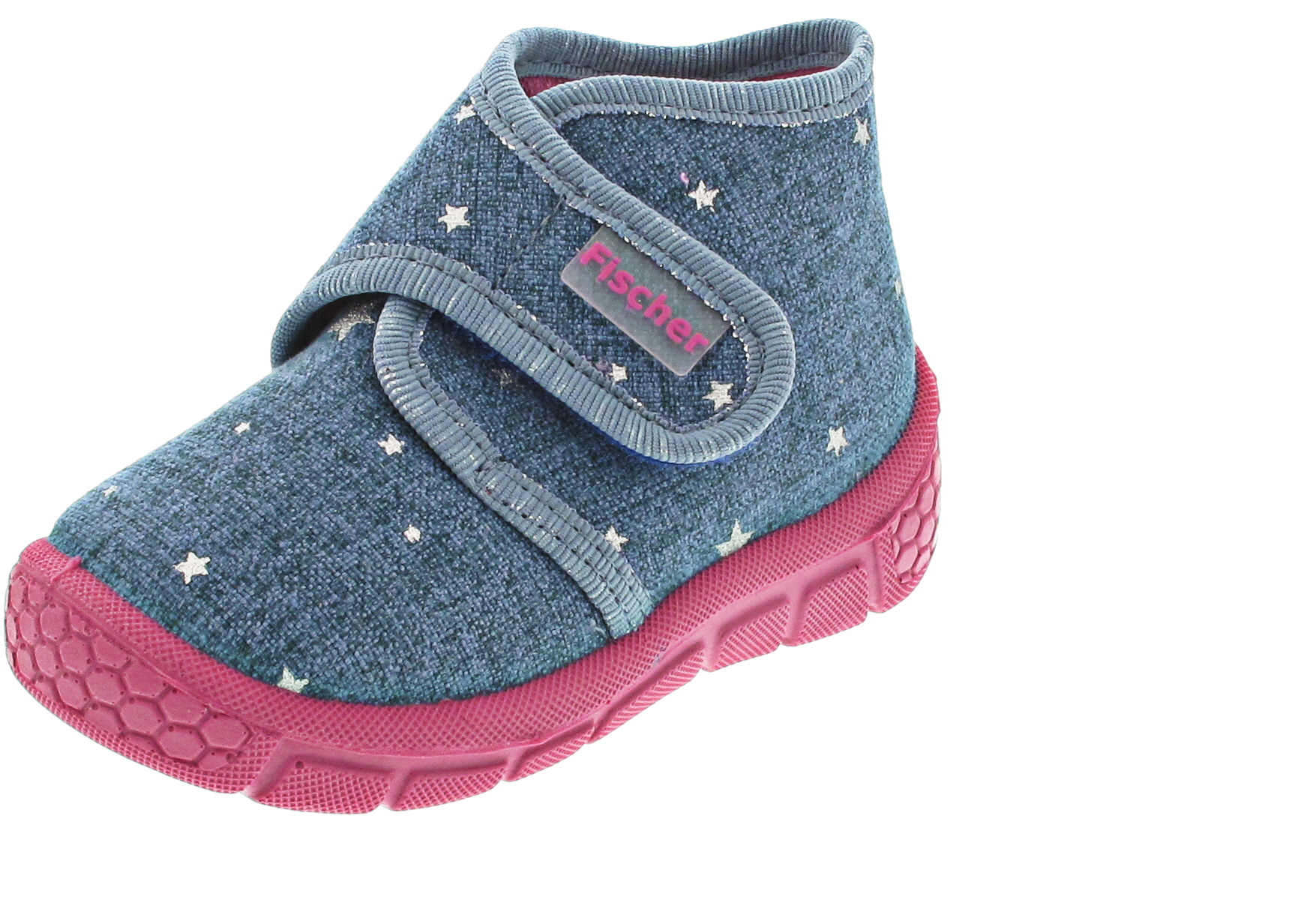 Fischer Markenschuhe Hausschuh blau