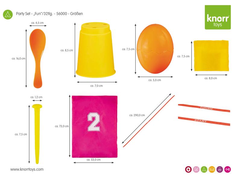 Knorrtoys Spielset Party-Fun Spielspass für jede Party
