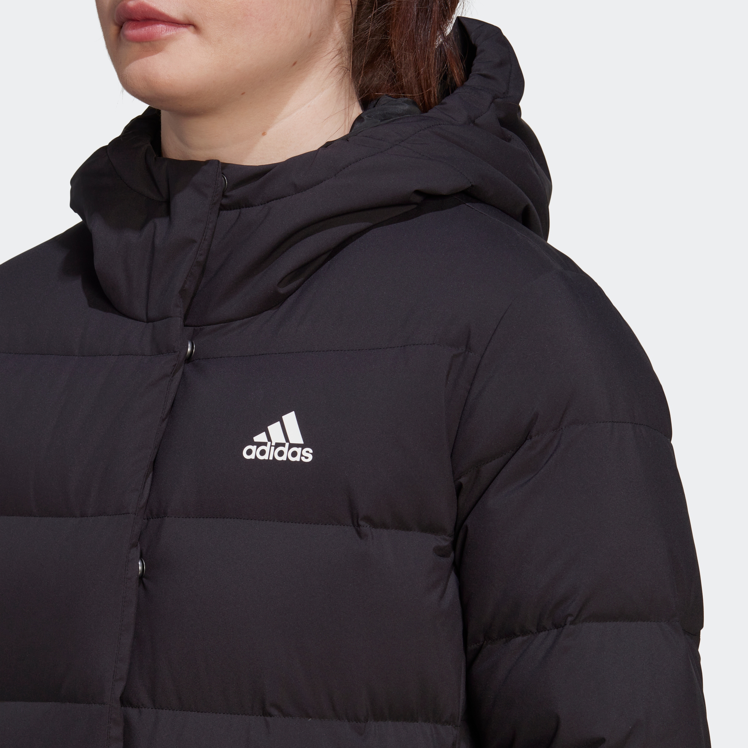 adidas Sportswear Daunenjacke »HELIONIC HOODED DAUNENJACKE« Winterjacke Damen
