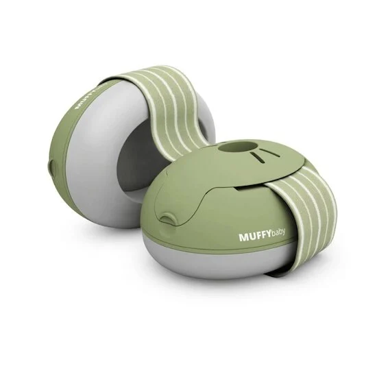 Casque anti-bruit Muffy Baby   Vert Olive        de               Alpine
