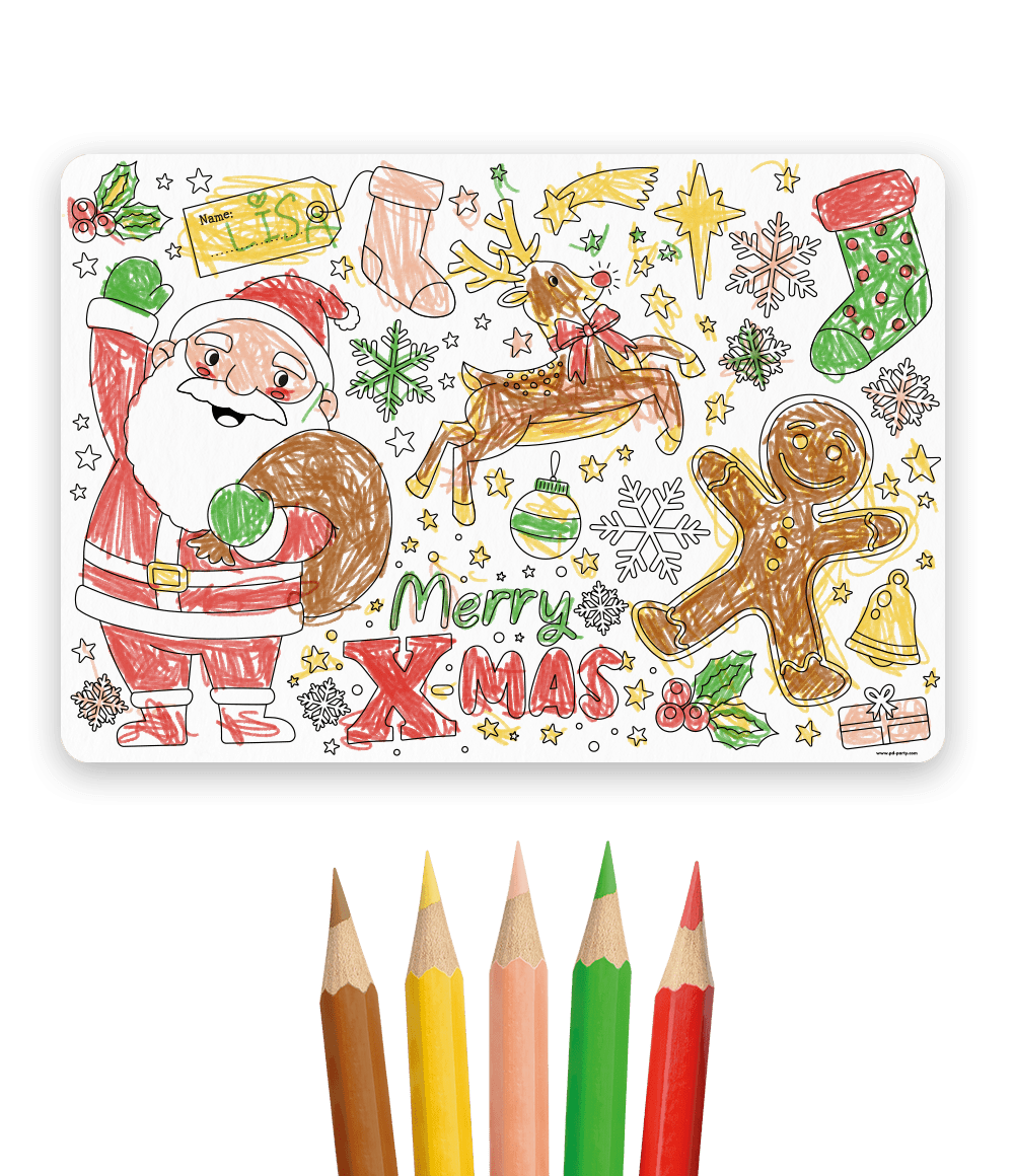 Kerst Placemats 48cm 4st