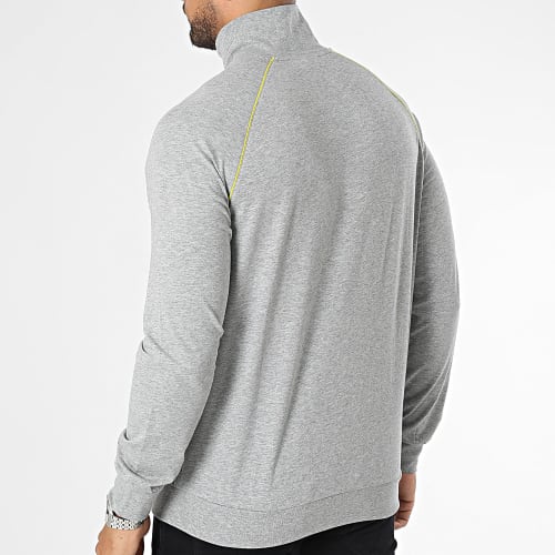 Sweat Capuche Zippé 50469581 Gris Chiné
