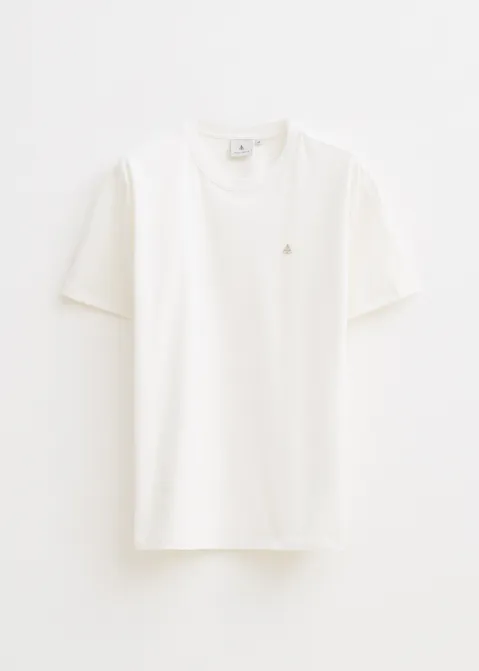Peach t-shirt off-white (WIT.O)
