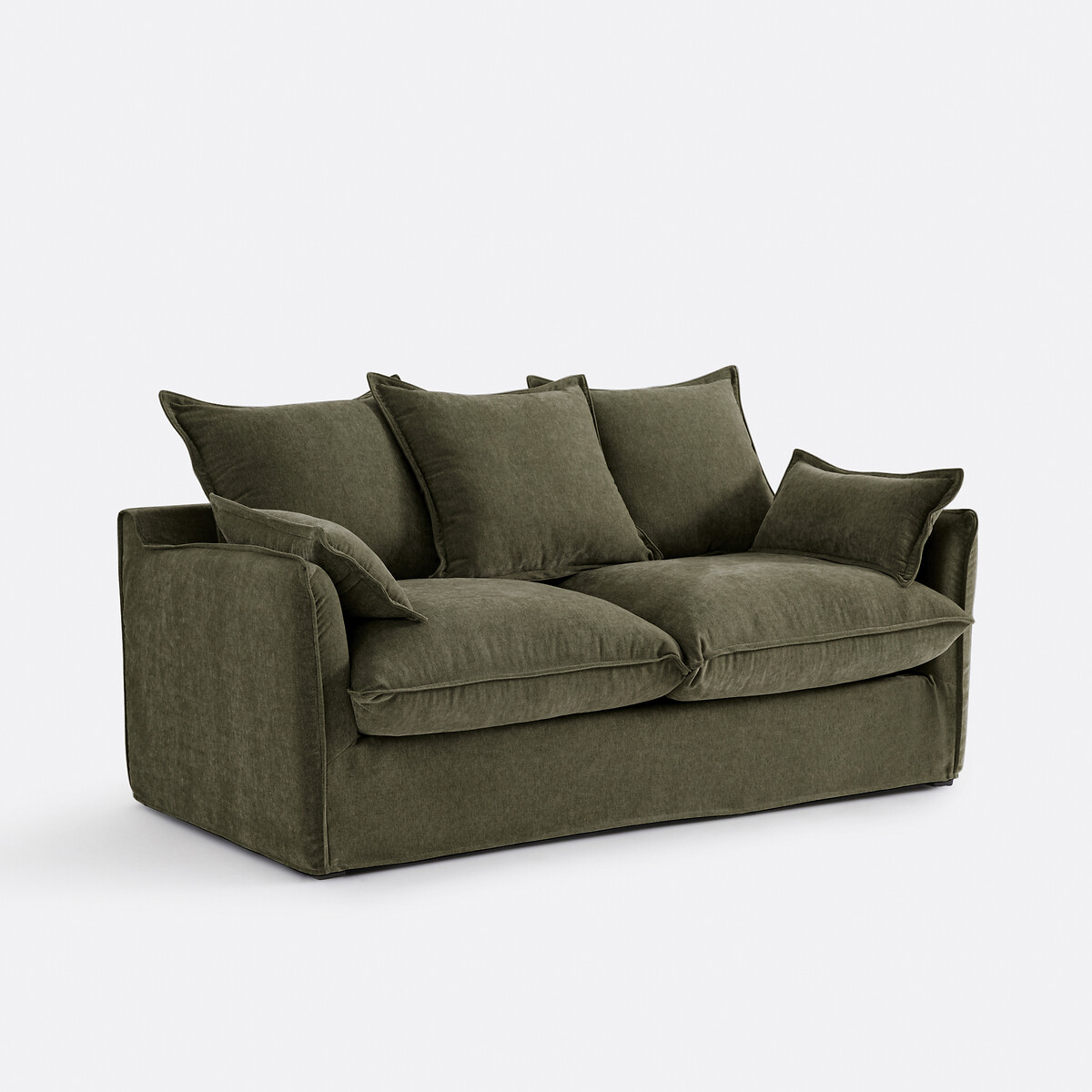 LA REDOUTE INTERIEURS<br>Sleapbank H14 cm, mistura de poliéster, Odna
