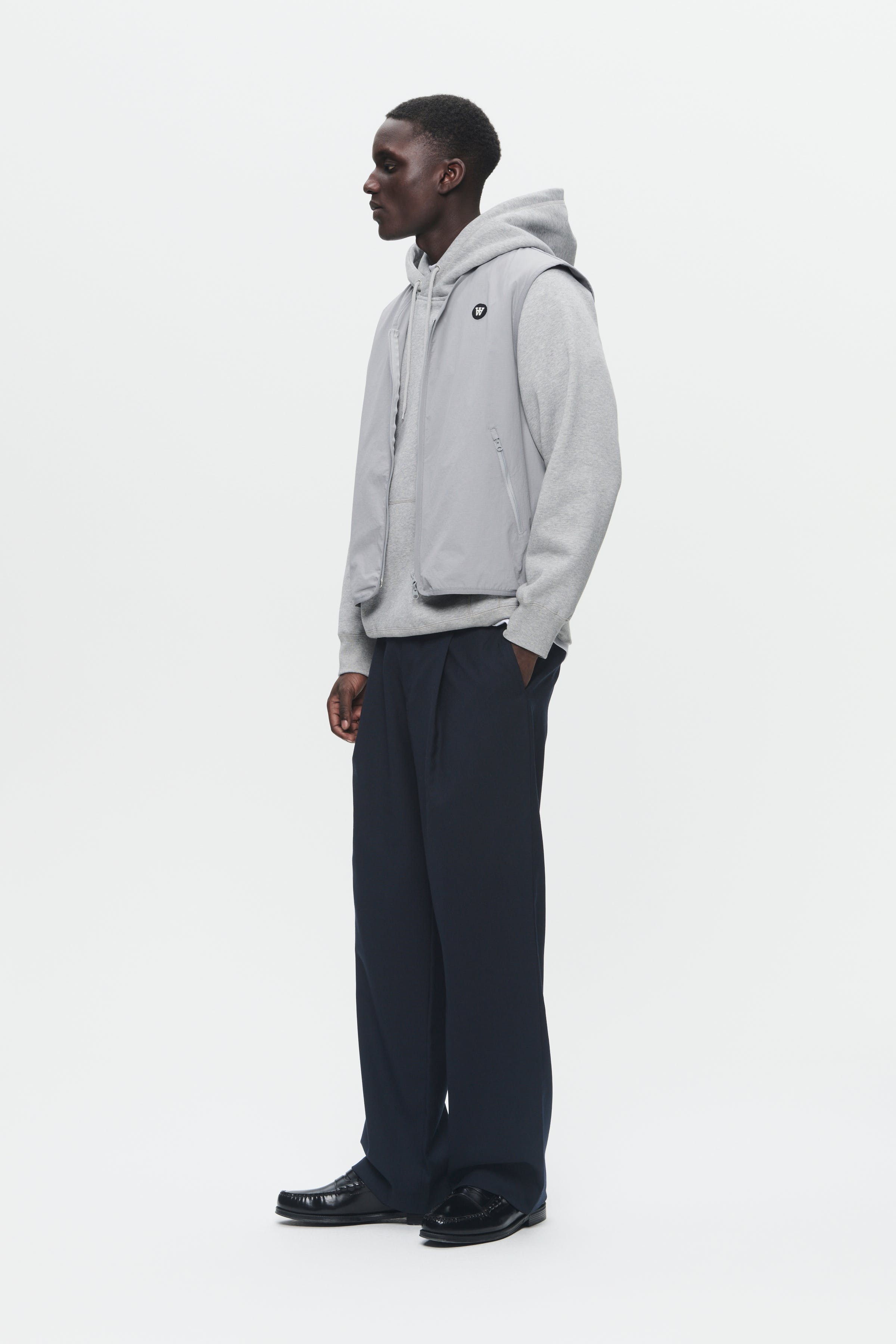 DOUBLE A BY W.W. MEN WWTeu Vest