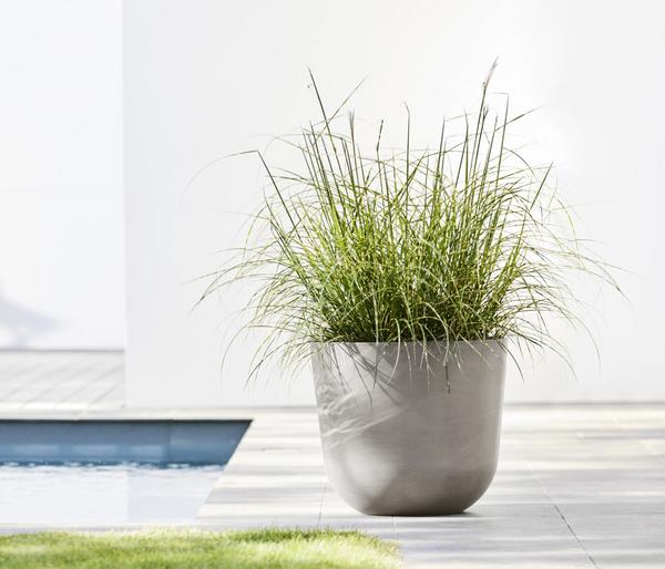 Ecopots Kunststoff-Topf Oslo mit Wassersystem,