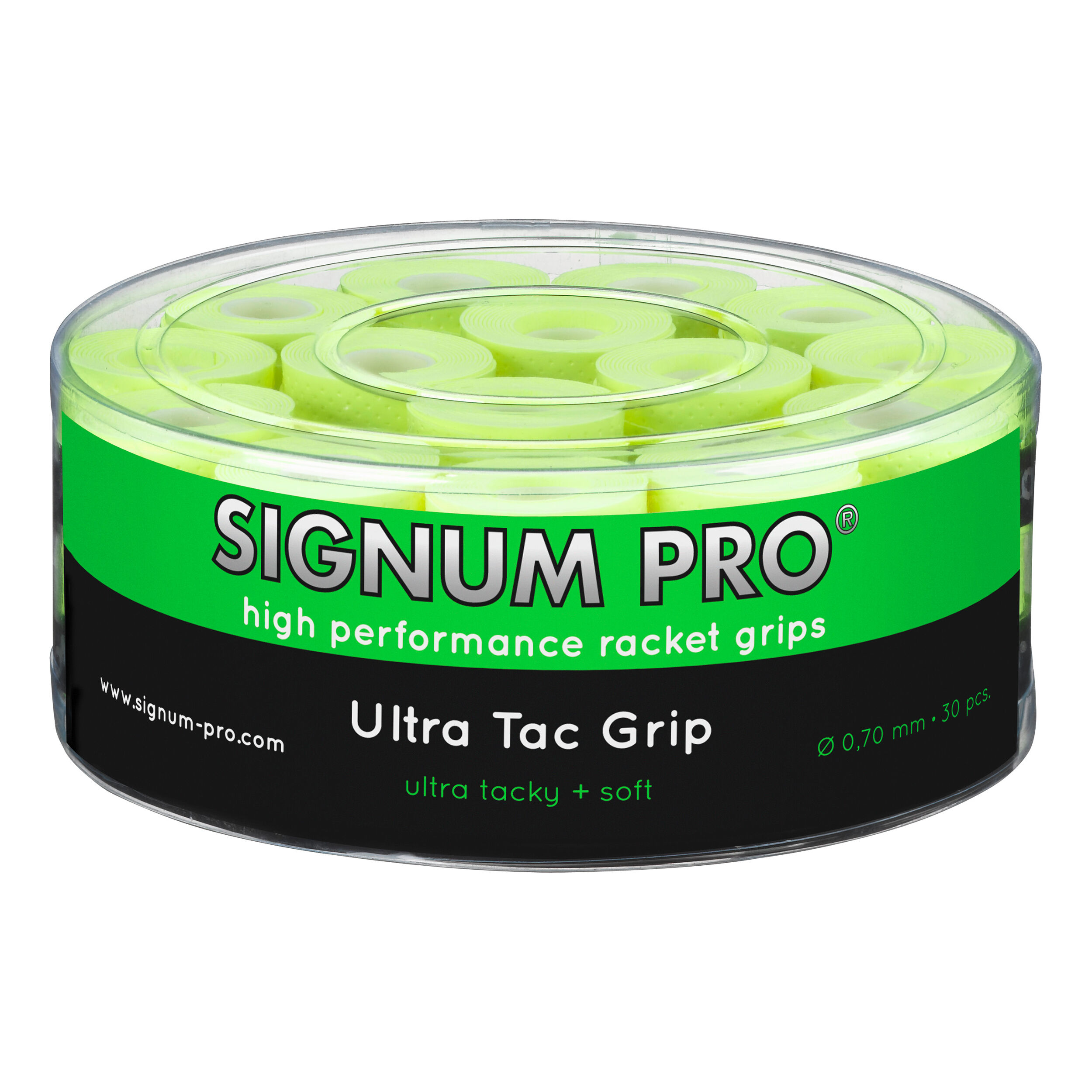 Signum Pro Ultra Tac Grip Pack De 30 - Jaune