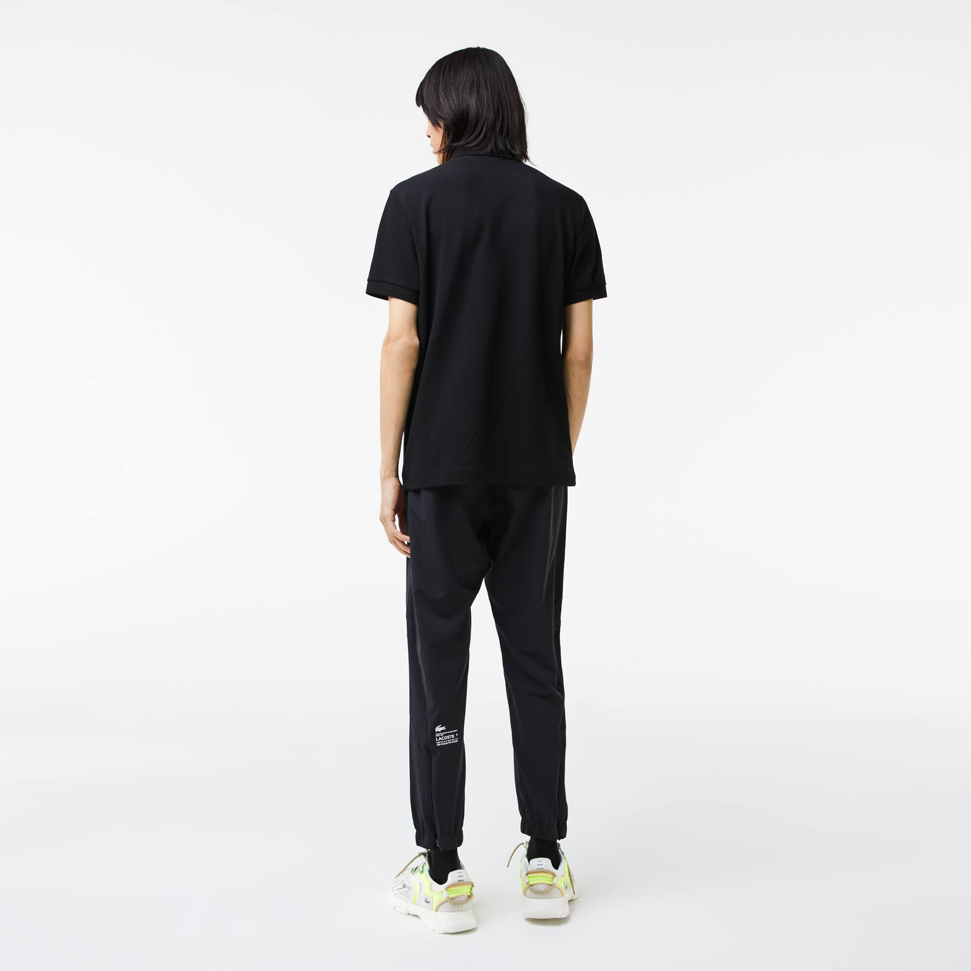 Pantalon homme Lacoste SPORT bas de jambes zippés Pantalons de survêtement - Noir - Lacoste - Homme