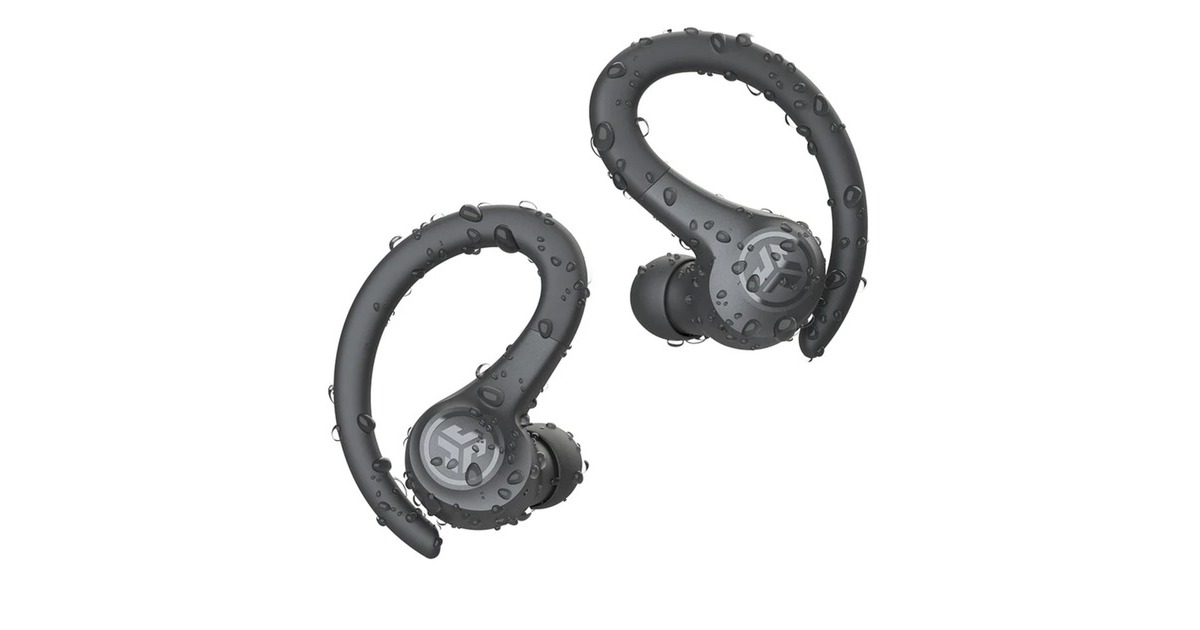 JLabGO Air Sport True Wireless-oordopjes earbuds  (Grafiet, Bluetooth 5.1)