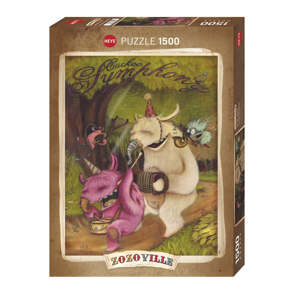 Puzzle - Zozoville- Cuckoo Symphony - 1500 Pièces