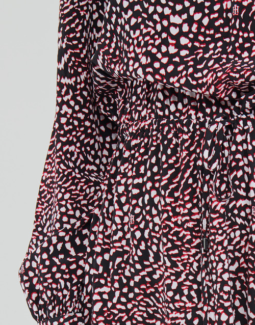 Tommy Hilfiger - VISCOSE F&F KNEE DRESS LS - Multicolore