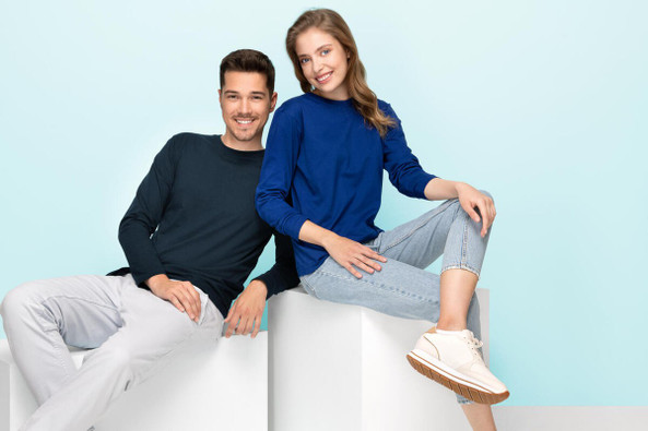 Piccolio P75 - t-shirt Progress LS mixte