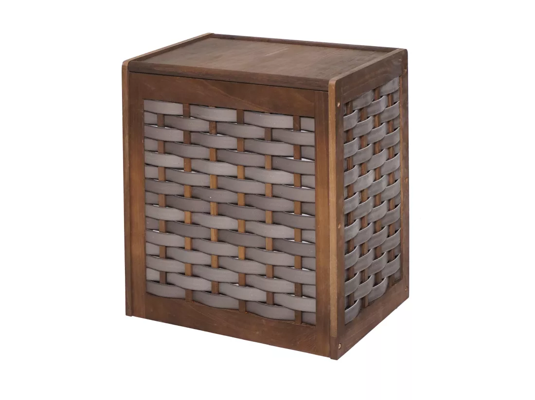 Panier à linge MCW-G37, brun