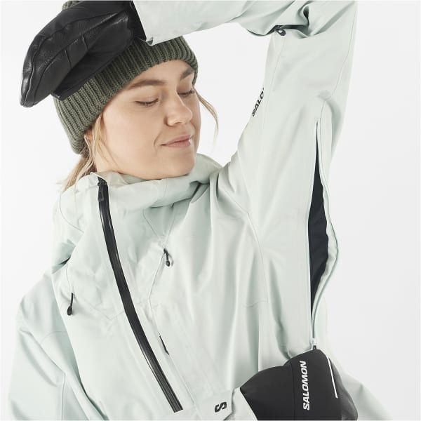 Veste de ski SALOMON CHARGER GORE-TEX 2L JKT W MISTY BLUE
