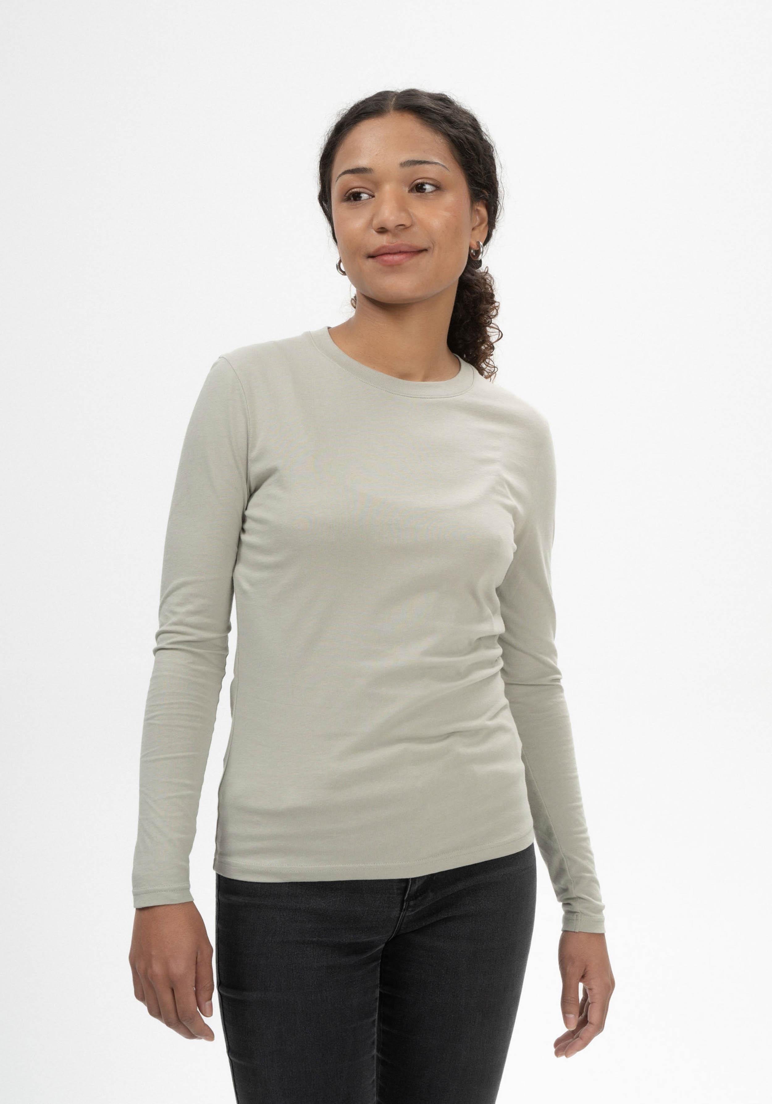 Mela Longsleeve Dhivya Shirt Dusty Green