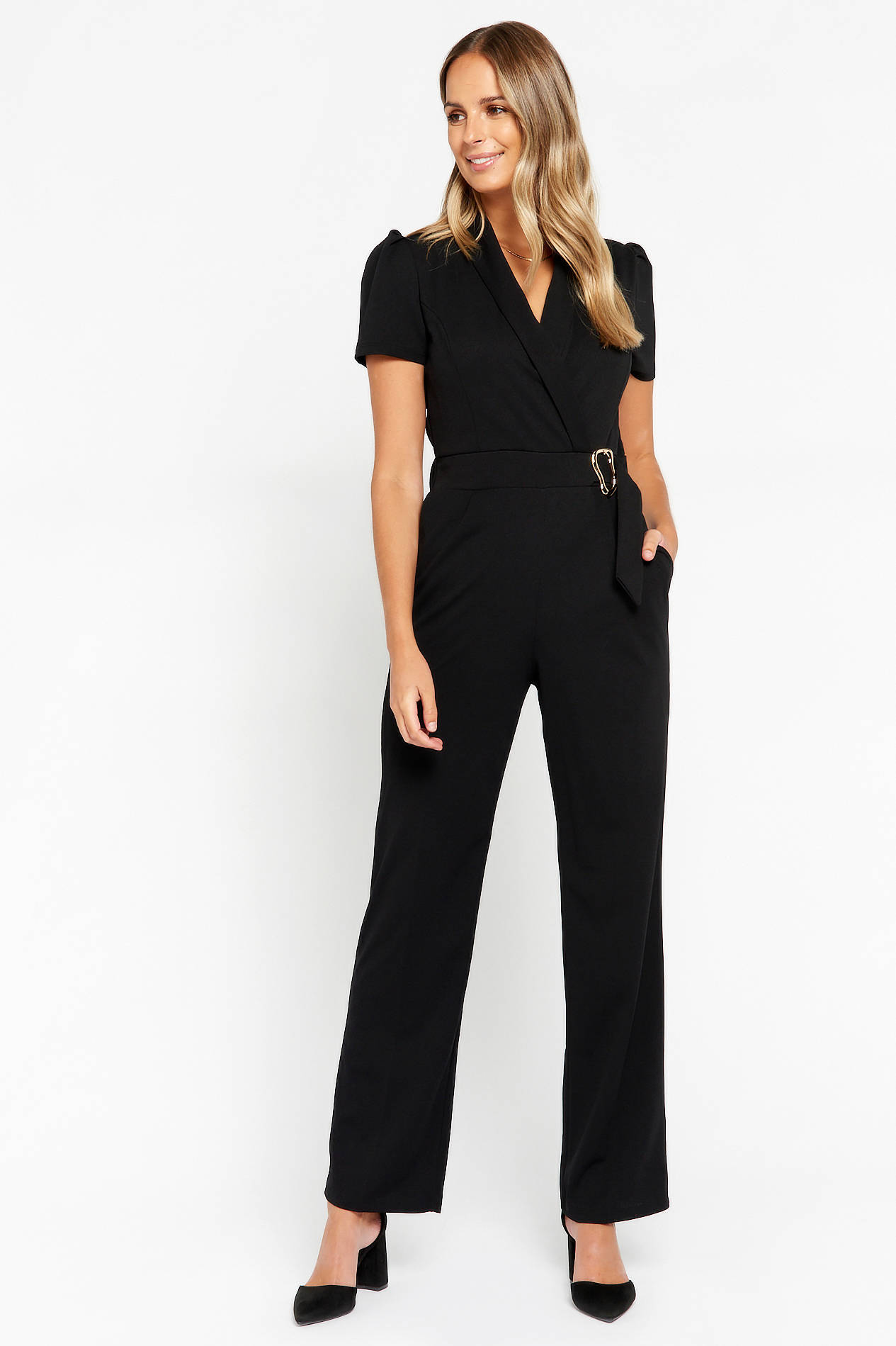 LOLALIZA jumpsuit zwart