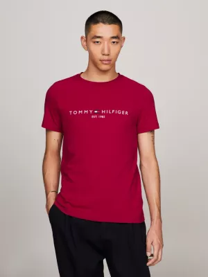 Camiseta Slim Fit com Logo
