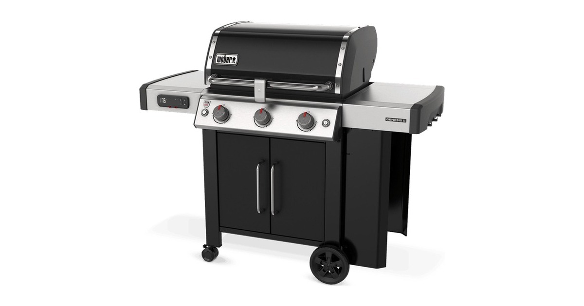 WeberGenesis II EX-315 GBS Smart gasbarbecue  (Zwart)