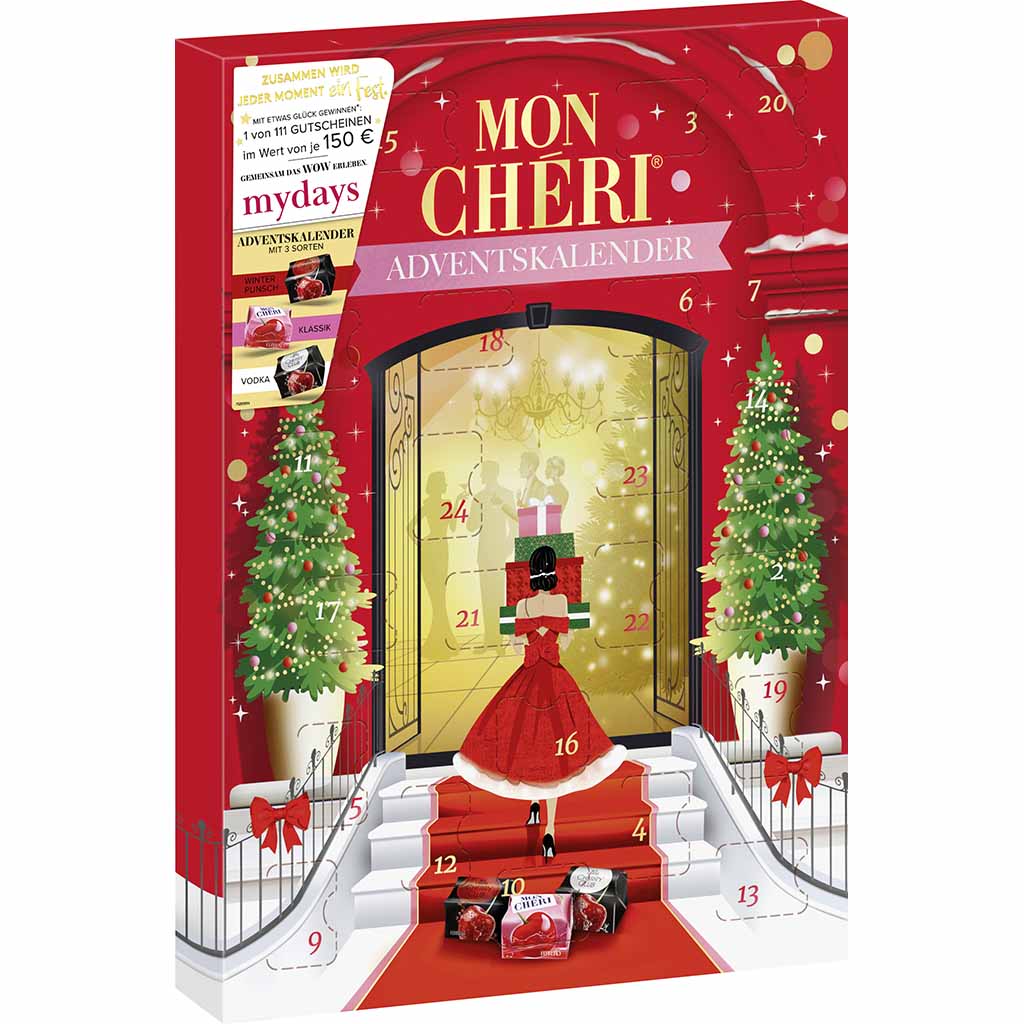 Ferrero Mon Chéri Adventskalender 252g MHD:20.4.25