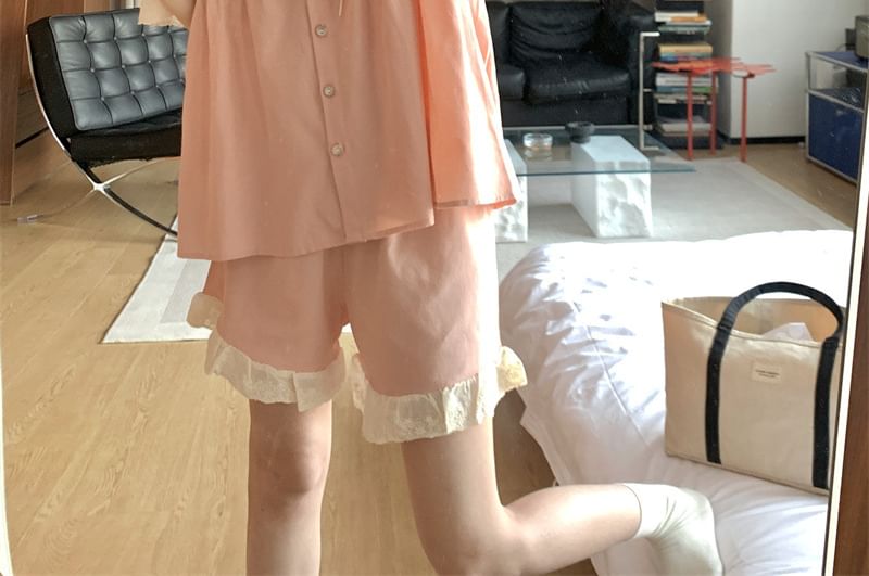 Gecko - Pyjamaset met ruches