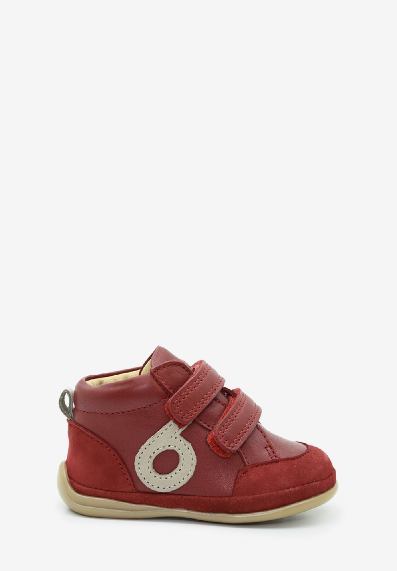 Aubépine logo   erste Schritte Rot Beige