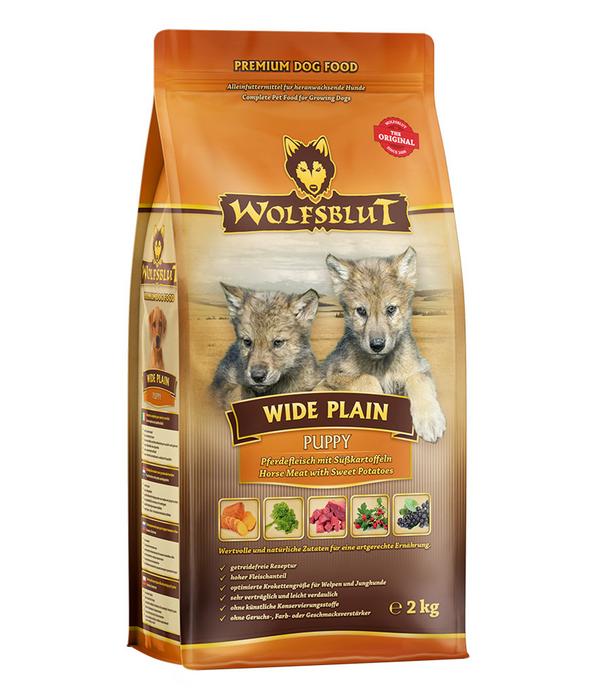 WOLFSBLUT Trockenfutter für Hunde Wide Plain,