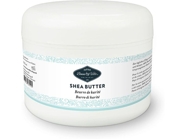 Bonneville Sheabutter 500 ml Pflegebutter für elastische und samtig weiche Haut
