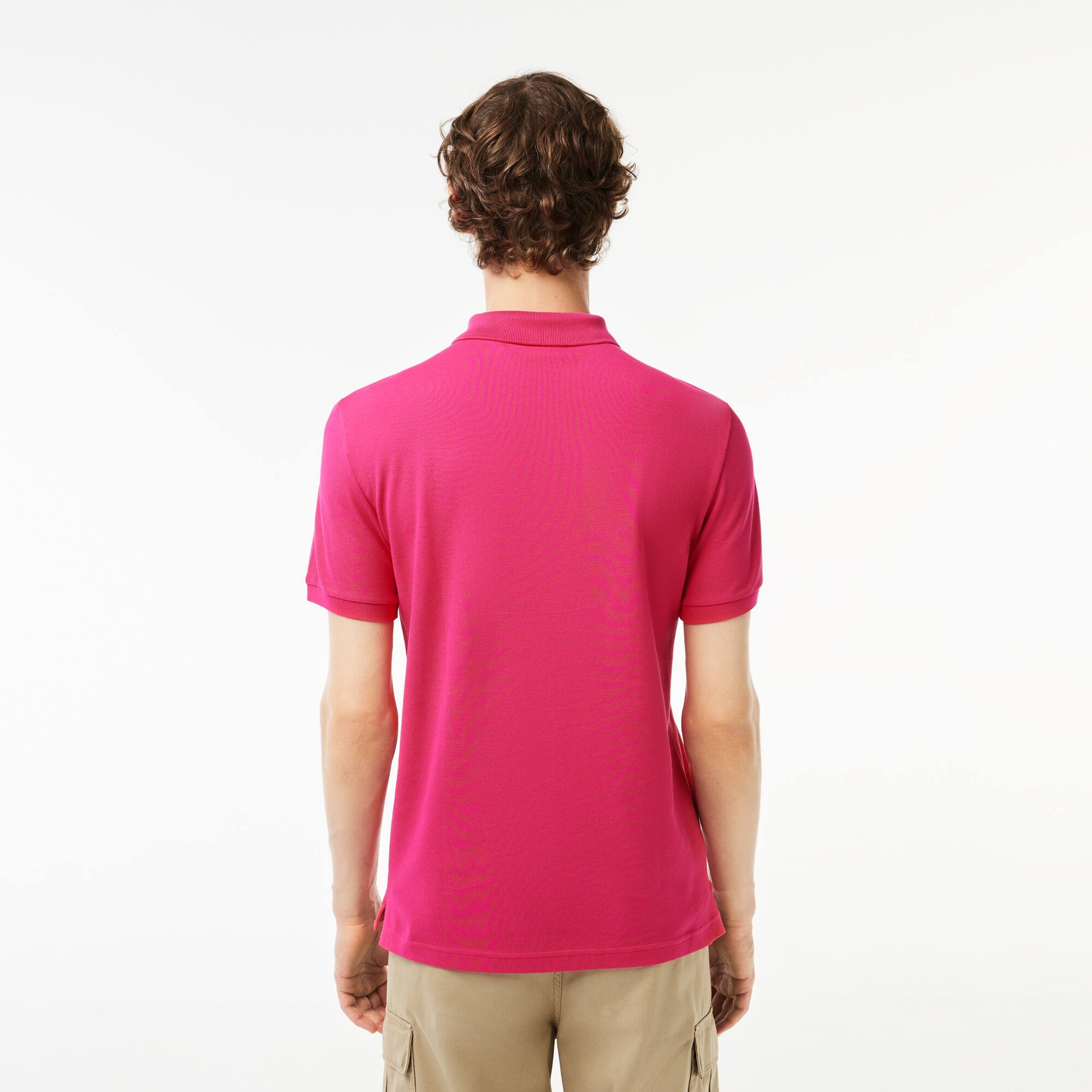 Original L.12.12 Poloshirt aus Petit Piqué Kurze Ärmel - Rosa - Lacoste - Herren