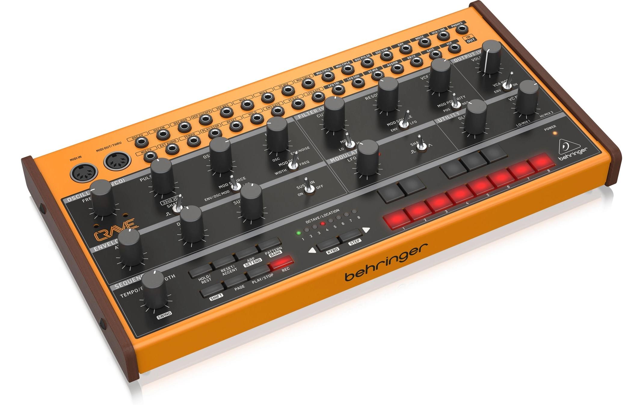Synthesizer Crave<br>Semimodularer analoger Synthesizer