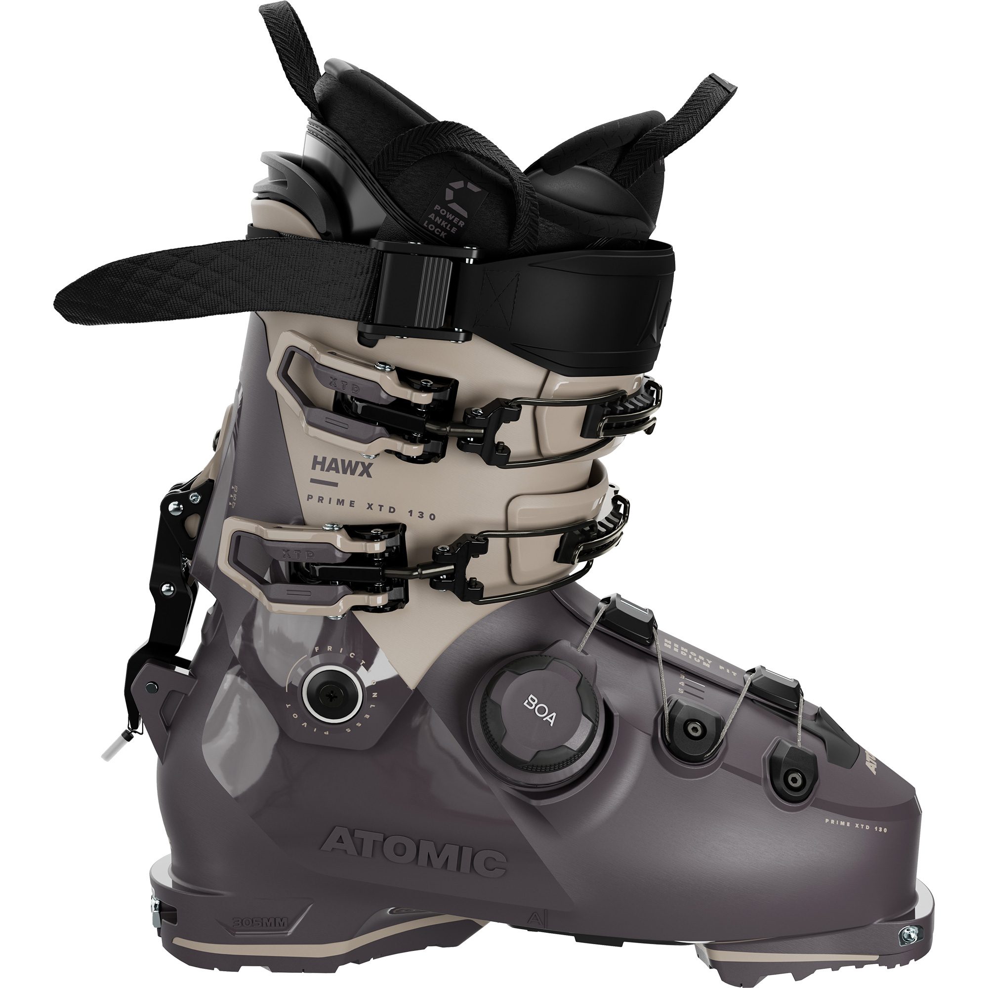 Atomic Hawx Prime XTD 130 BOA® GripWalk Freetouring Skischuhe Herren not purple