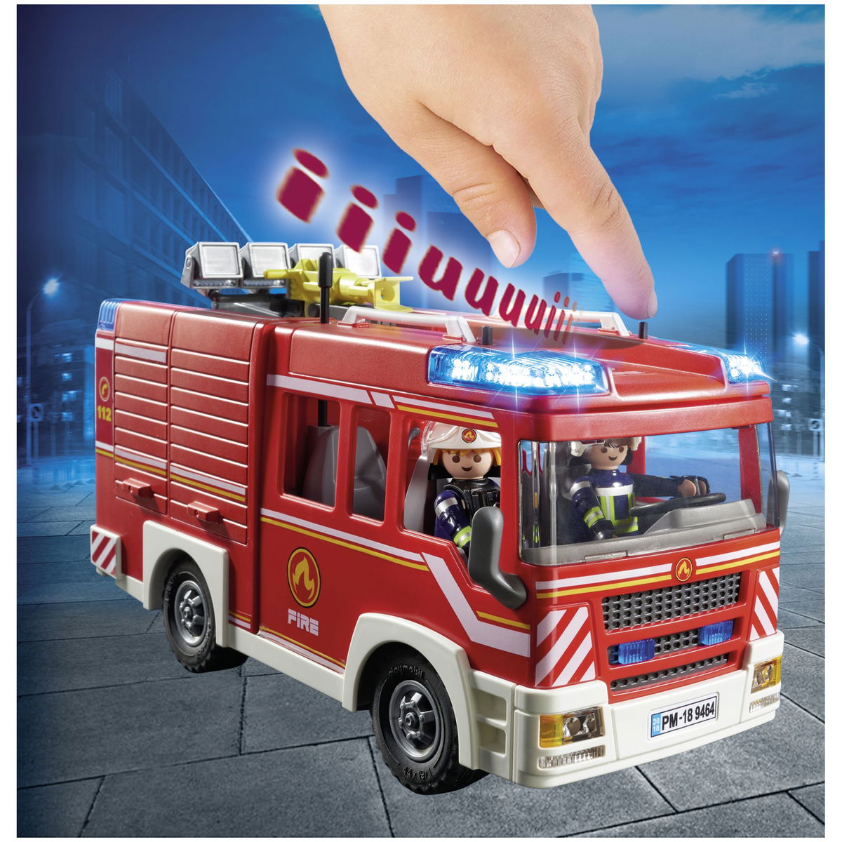 PLAYMOBILPLAYMOBIL   City Action 9464 Feuerwehr Rüstfahrzeug