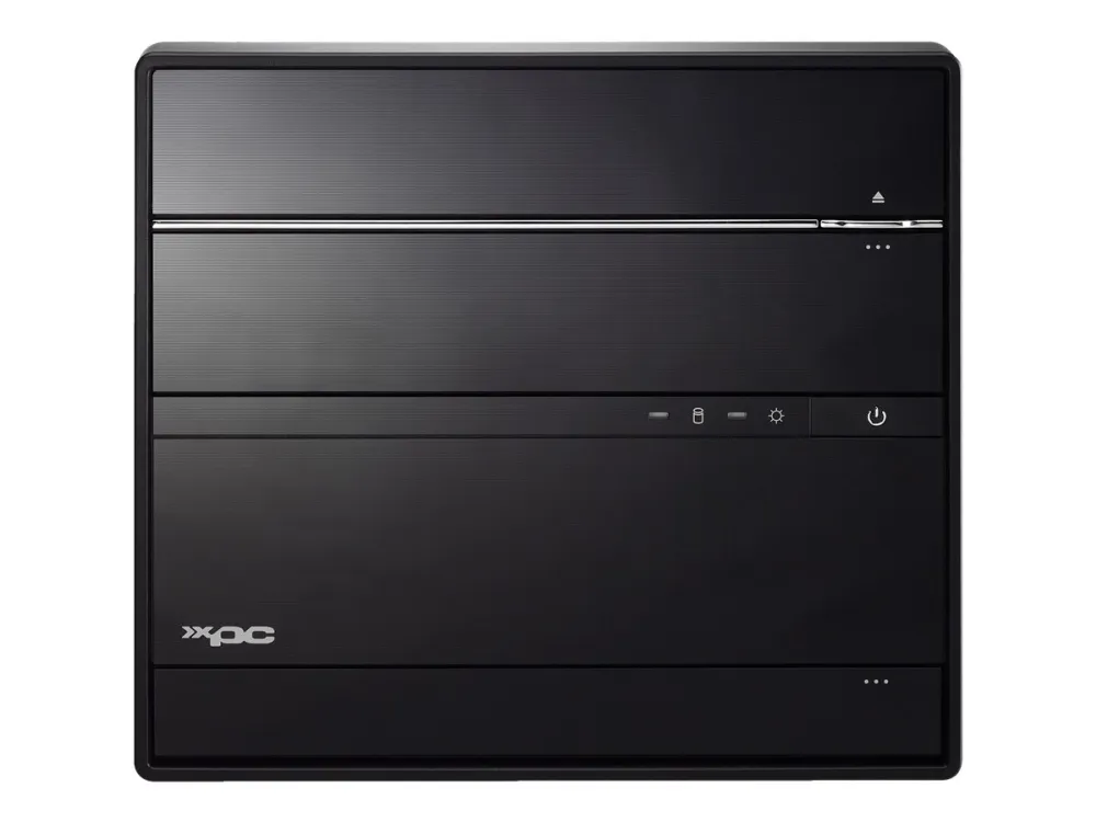 Shuttle XPC cube SH570R6 Plus - Barebone - mini PC LGA1200 sokkel - Intel H570 - uden CPU - RAM 0 GB - Gigabit Ethernet - sort