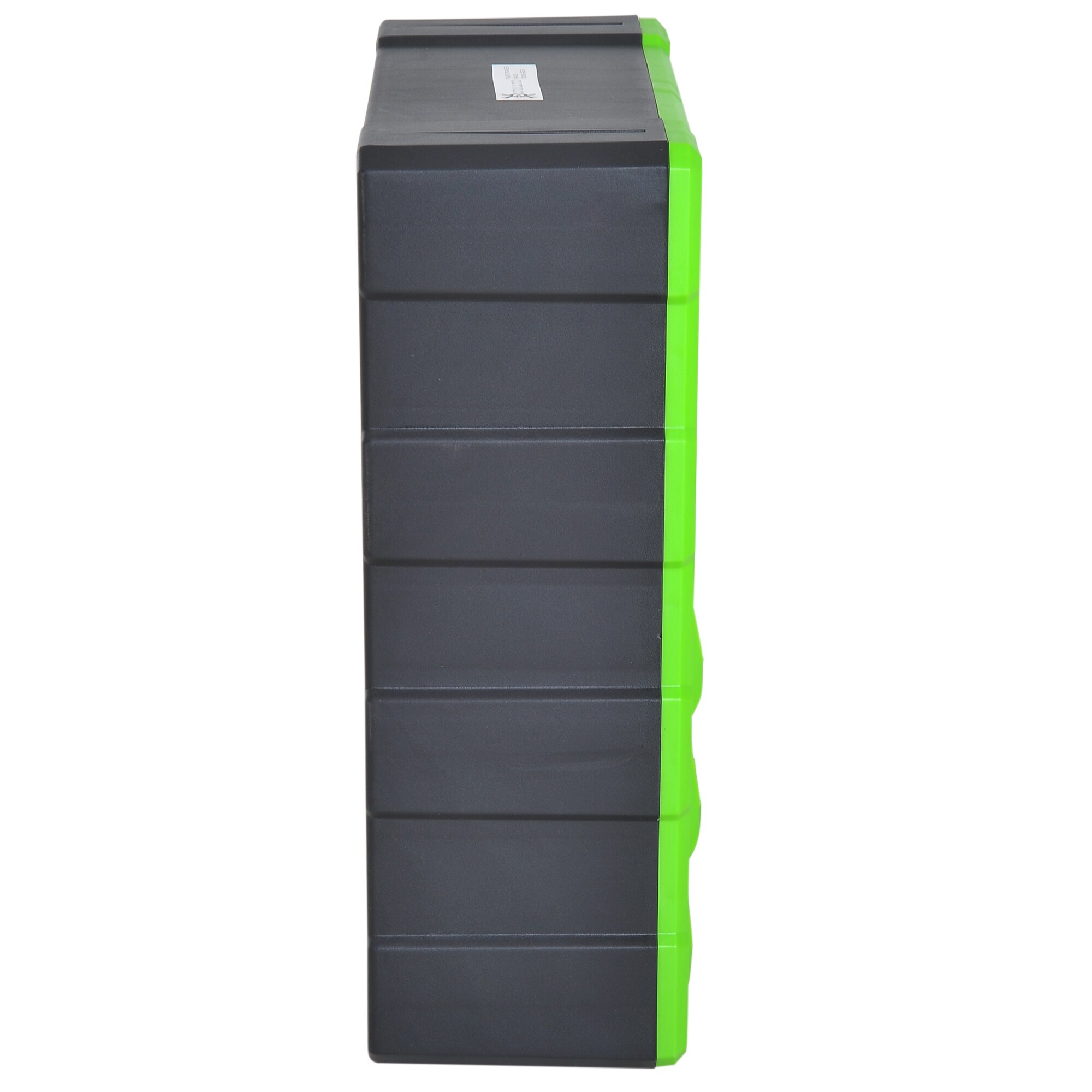 DURHAND Kleinteilemagazin mit 39 Fächer grün 38 x 16 x 47,5 cm (LxBxH)
