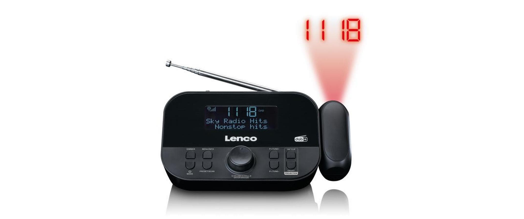 Lenco Radiowecker »CR-615BK Schwarz«