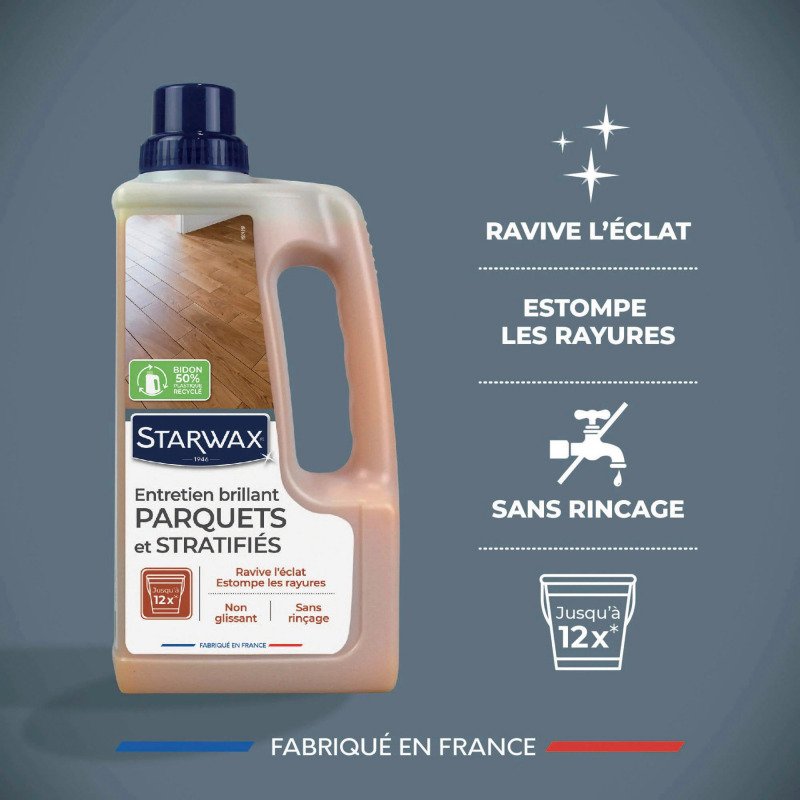 Raviveur parquets cirés ou vitrifiés - 1 L
