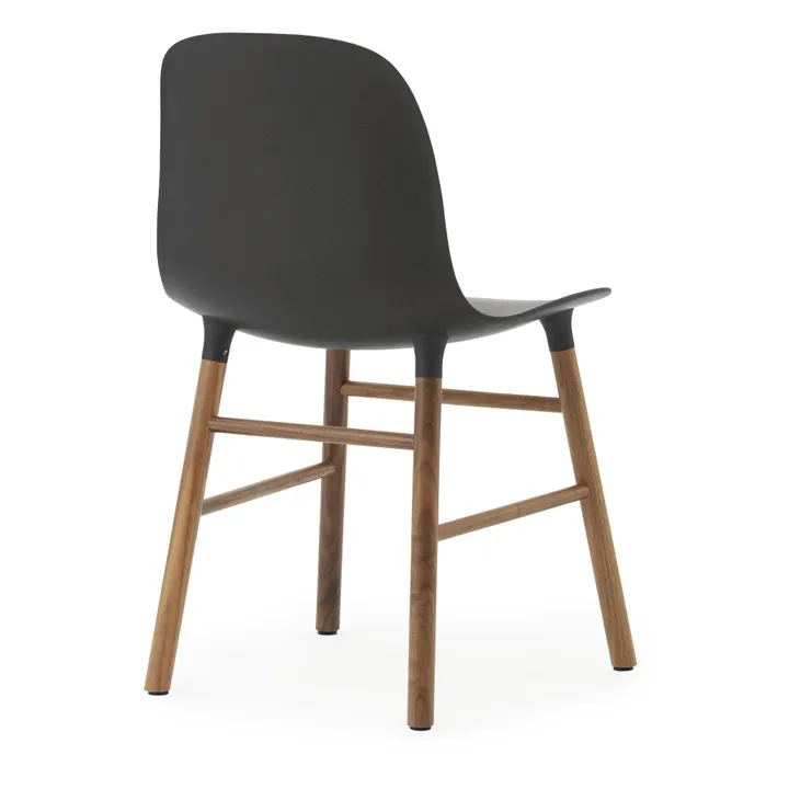 Normann Copenhagen Chaise Form en noyer | Noir