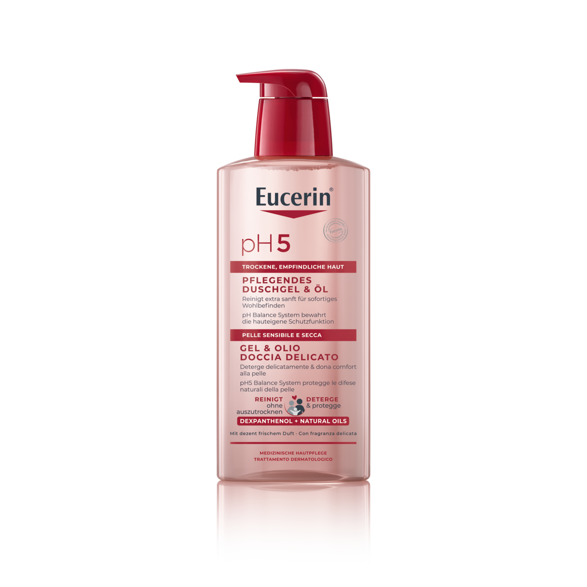 EUCERIN pH5 Duschgel und Öl<br>400 ml, Gel, pflegend