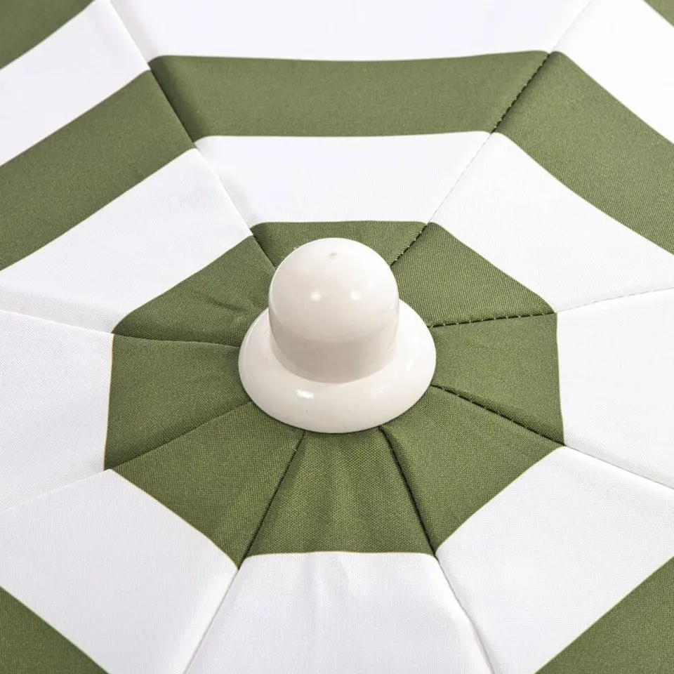 Parasol Oliva tilt - gestreept - Ø200 cm