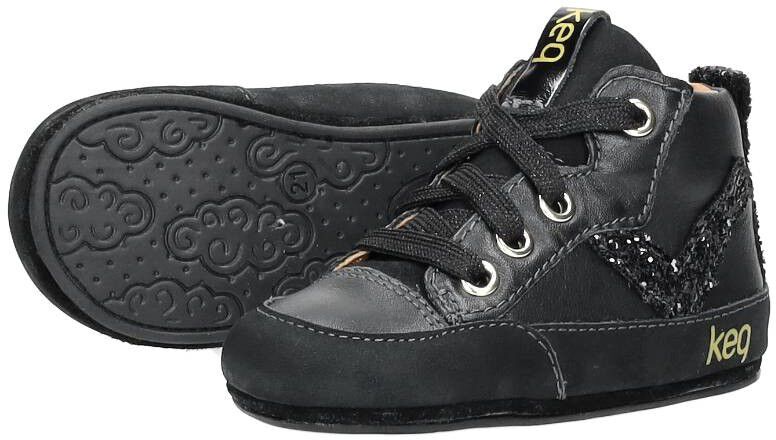 Keq Meisjes Baby schoentjes zwart