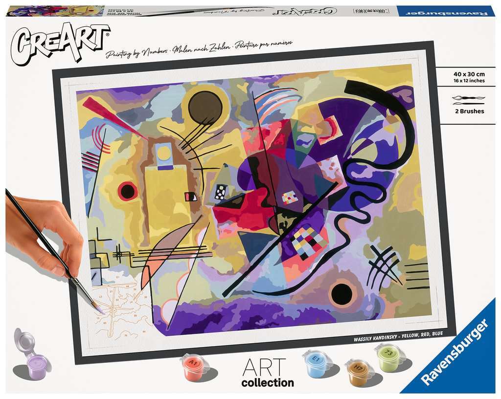 Ravensburger Spiel ART Collection: Gelb, Rot, Blau (Kandinsky)