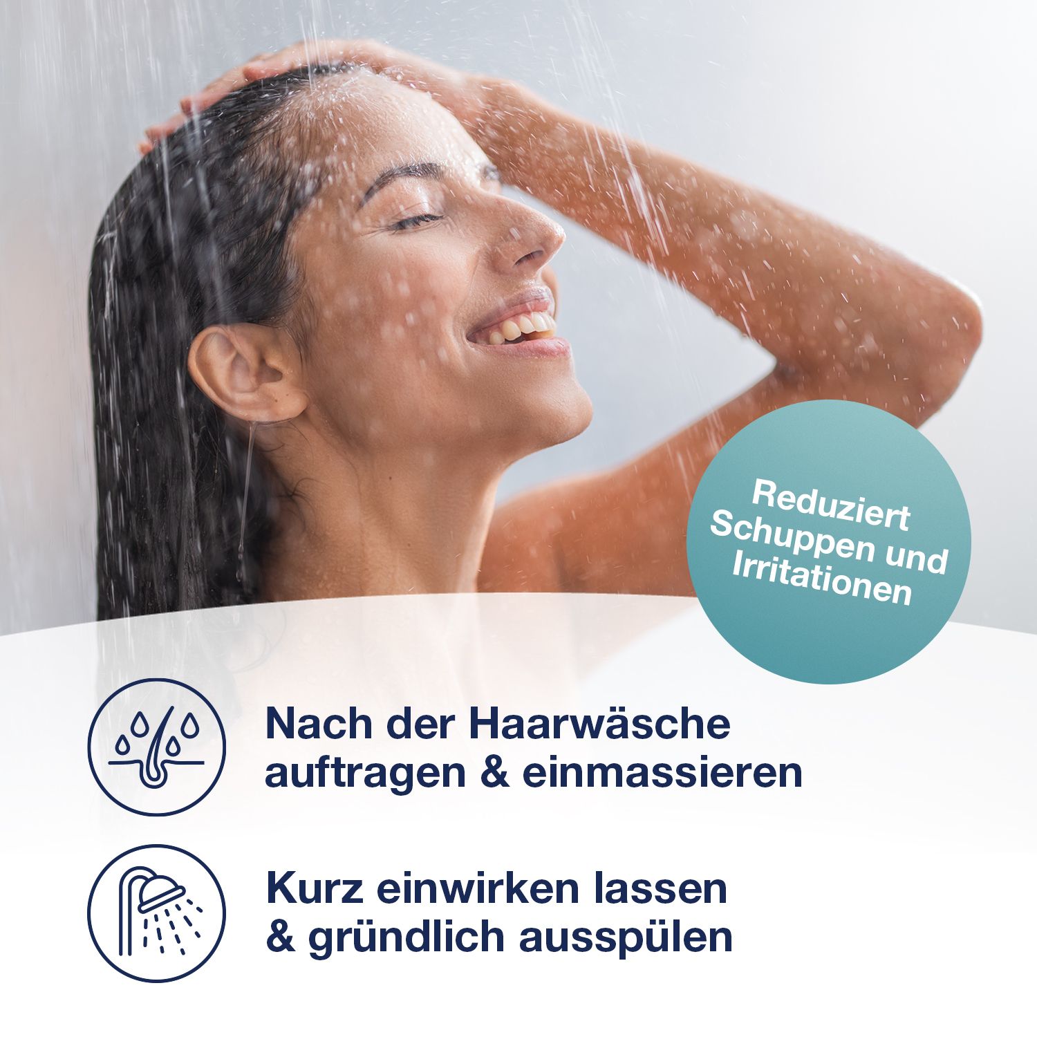 Terzolin® Expert Spülung Pflegender Schutz für Haar & Kopfhaut. Zur täglichen Anwendung bei Schuppen und Irritationen. Intensiv-Pflege zur Beruhigung einer strapazierten Hautbarriere, 200 ml, Kosmetikum