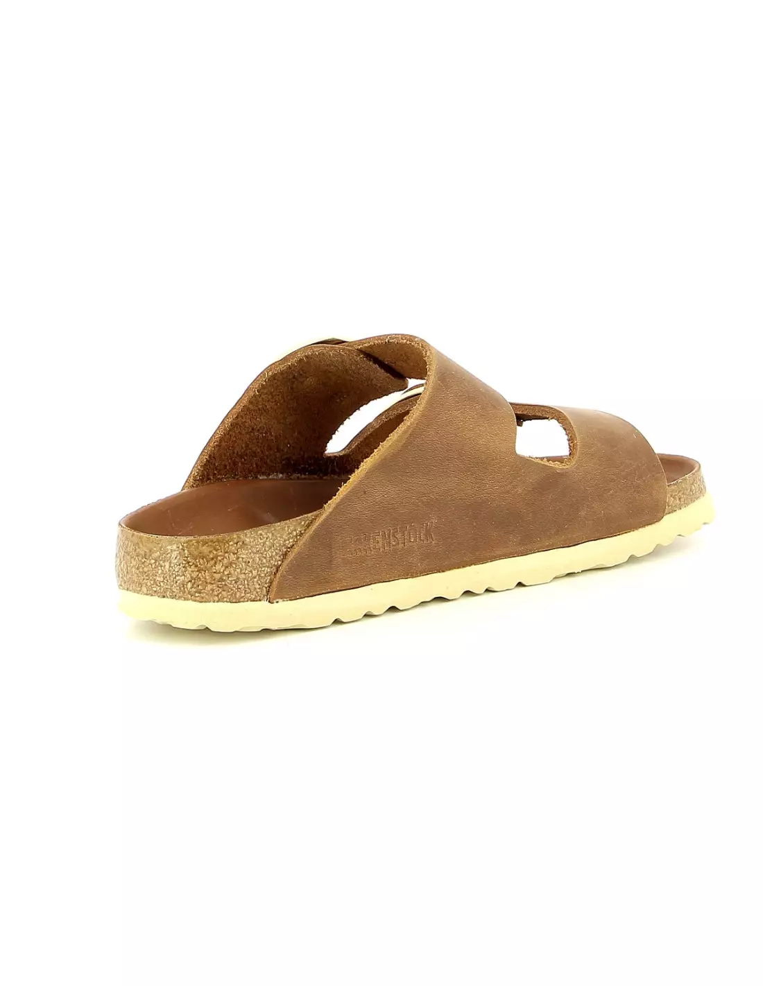 BIRKENSTOCK ARIZONA BIG BUCKLE - Mules & sabots Cognac