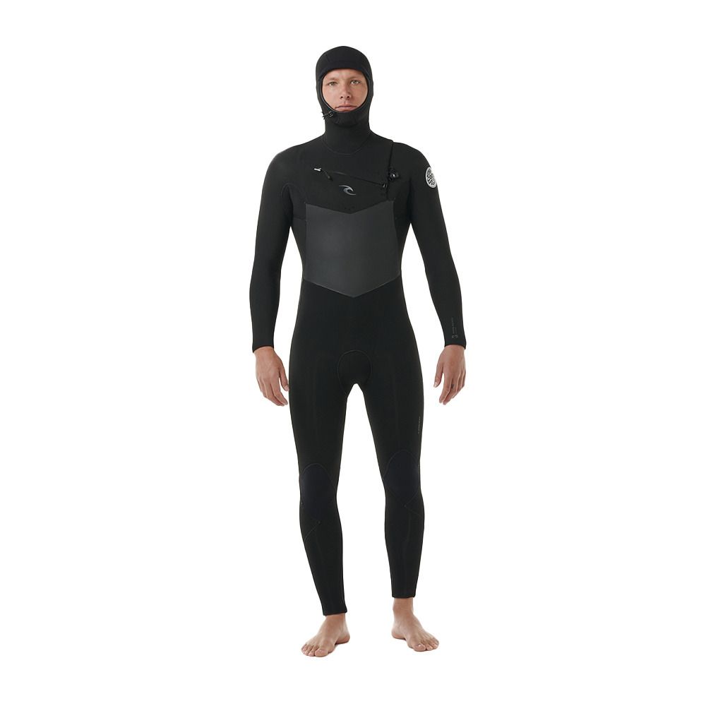 Rip Curl D/PATROL HOOD CZ - Combinaison intégrale 5/4 mm Homme black