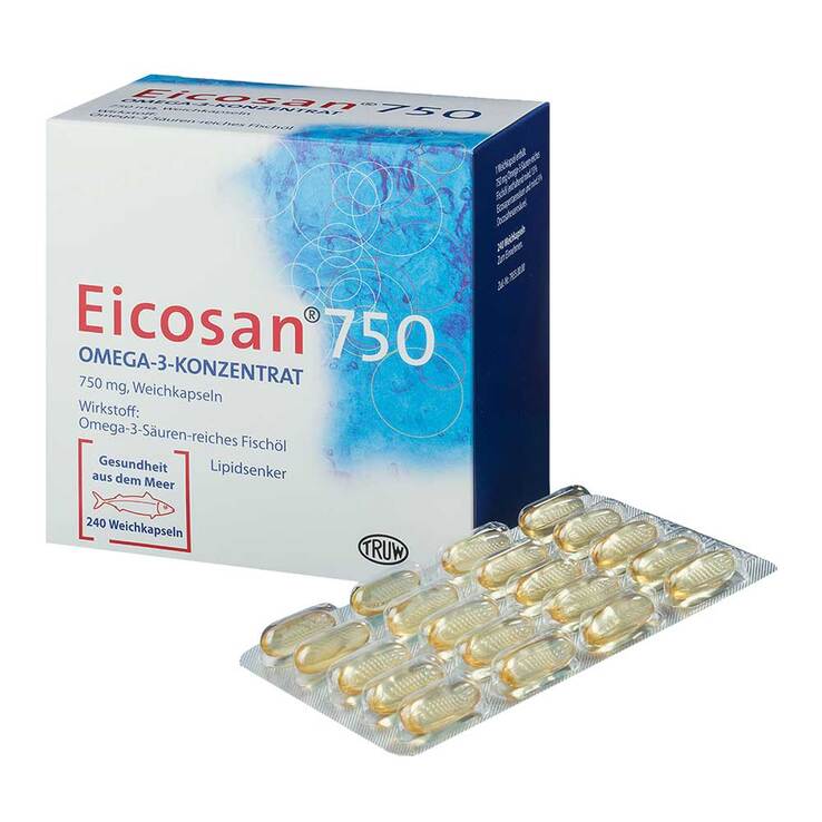 Eicosan 750 Omega 3 Konzentrat, 240 St